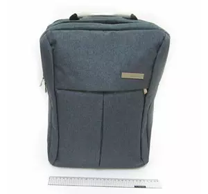 Рюкзак молодіжний "Classic Grey" 40*29*10см, відд.для ноут., мет.руч.