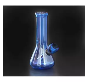 Бонг скляний PGWP-144 Синій 7,5*6*13см.