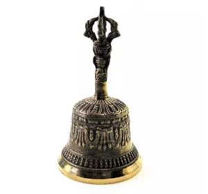 Дзвін чакровий бронзовий (№3) (d-9, h-15,5 см) (Непал)