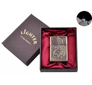 Запальничка в подарунковій коробці Орел зі змією (Гостре полум'я) №XT-59-2