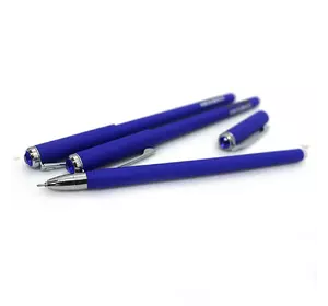 Ручка гелева стирається TY 0,5мм син. пластик короб