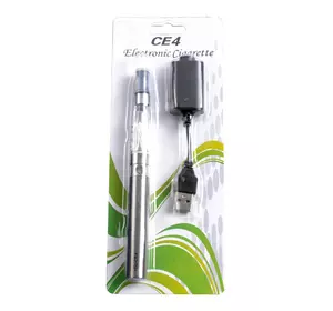Електронна сигарета CE-4, 900 mAh (блістерна упаковка) №609-33 silver
