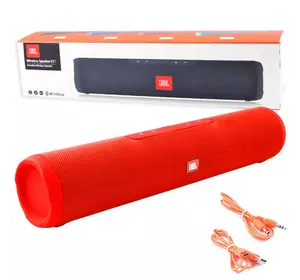 Bluetooth-колонка JBL E7, c функцією speakerphone, радіо, red