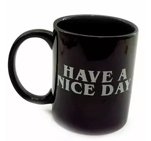 Чашка керамічна "Have a Nice Day" (9,5х12х8 см)(250 мл)