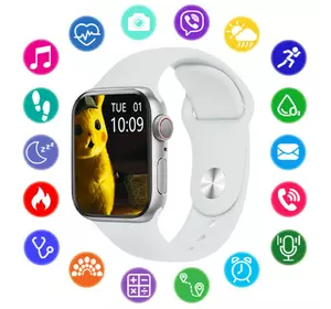 Smart Watch NB-PLUS, бездротова зарядка, white