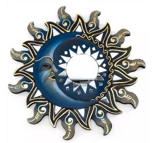 Зеркало мозаичное "Солнце и Луна" (d-30 cм)