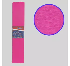 Креп-папір 55%, світло-рожевий 50*200см, 20г/м2