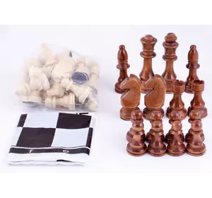 Шахові фігури дерев'яні W-040
