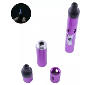 Запальничка газова трубка (Гостре полум'я) Фіолетовий №4751-6