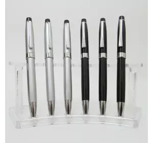 Ручка метал поворот "Baixin" чорний+срібло