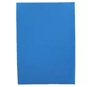 Фоамиран A4 "Світло-синій", товщ. 1,5 мм, 10 лист./п. з клеєм