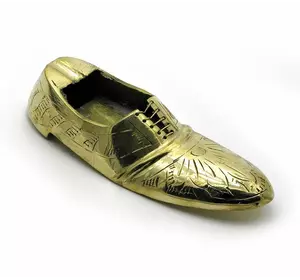 Попільничка туфля бронзова (15,5х5,5х4 см)(6")