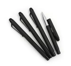 Набір 2 ручки мет. кульк. "Fendi Touch Pen" син. в футлярі 1шт/етик
