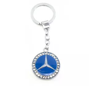Брелок автомобильный (BA) "Mercedes" синий
