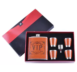 Подарунковий набір з флягою для чоловіків VIP №DJH-2073-1