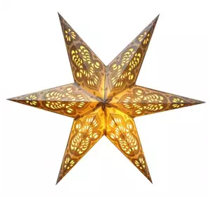 Светильник Звезда картонная 6 лучей WHITE GANESH ZARI