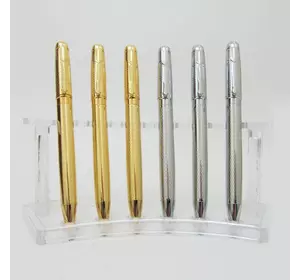 Ручка метал поворот "Baixin" золото срібло (9,10)