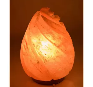 Соляна лампа (S-013) "Крапля" (h-23 cm d-13 cm) (8 шт, ящ.) (Гімалайська сіль)
