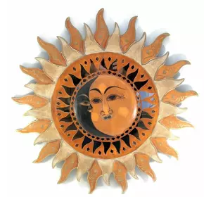 Дзеркало мозаїчне "Сонце" (d-60 см)