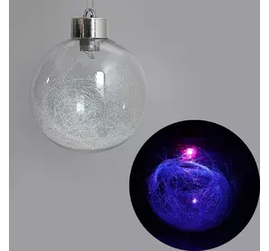 Ялинкова куля LED "Нитки" 10см