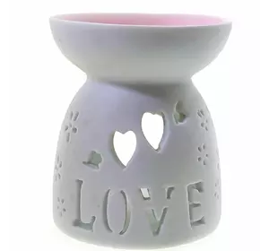 Аромалампи керамічна "Love" (9х8х8 см)