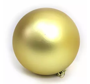 Великий ялинкова куля мат. "GOLD" 15см, 1шт/етик.