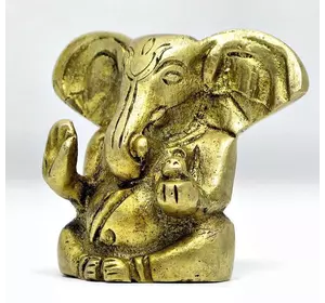 Ганеша бронзовый (4х5х2,3 см)(Ganesh Open Ear small RC)
