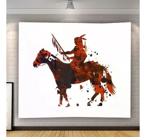 Гобелен настінний "Індіанець на коні"