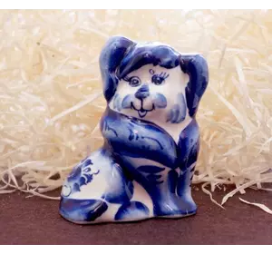 Фигурка керамическая Собака Красуня