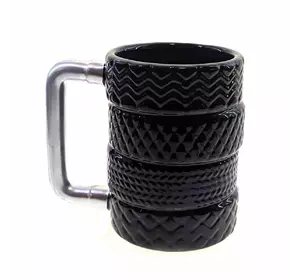 Чашка керамічна "Шини" (12,5х12х8 см) A