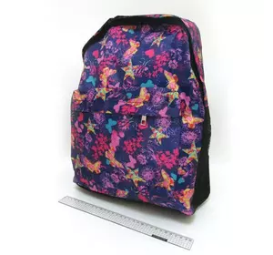 Рюкзак з кишенею "Метелики" 42*30*13см