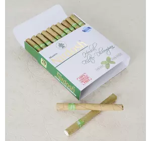 Трав'яні сигарети з фільтром NIRDOSH з базиліком (Пачка 20 сигарет)