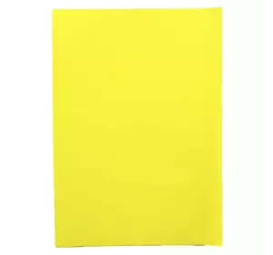 Фоамиран A4 "Світло-жовтий", товщ. 1,5 мм, 10 лист./п. з клеєм