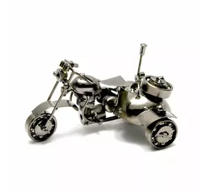 Техно-арт "Байк з мотоколяскою" (15х10х10 см)