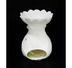 Аромалампа керамічна "Лотос" Білий