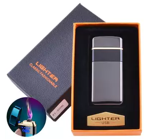 Електроімпульсна запальничка в подарунковій коробці Lighter (USB) №5006