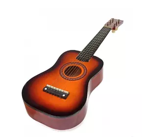 Гітара дерев'яна помаранчева (57,5х19,5х6,5 см)