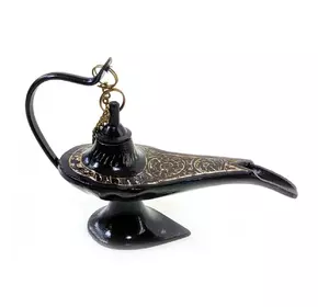 Лампа Аладіна бронзова чорна (12х9х4 см)