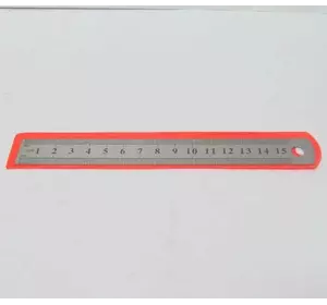 Лінійка метал SS15B (15 см) Без етикетки