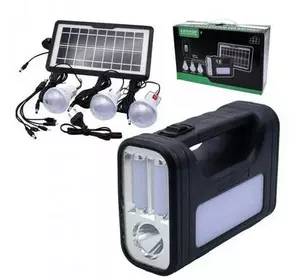 Портативна сонячна станція BL-80172, power bank, Li-Ion акум., сонячна батарея, ЗП 220V, Box