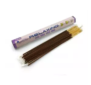 Relaxing Aromatherapy Incense Sticks (Релакс Ароматерапія) (Tulasi) (6/уп) шестигранник