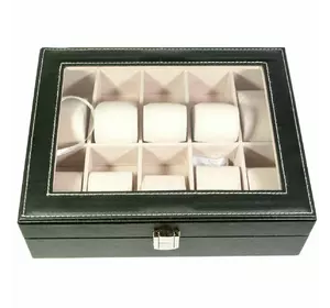 Скринька для годинників на 10 шт (26х20,5х8 см)