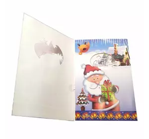 Музична листівка з конвертом "Merry Christmas" (19х13 см)
