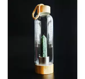 Пляшка для води з кристалом 550мл. Епідот