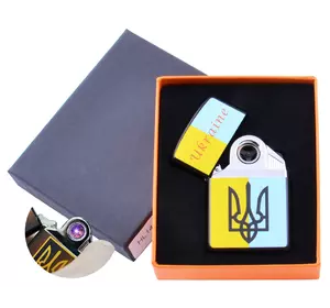 Електроімпульсна запальничка Україна (USB) №HL-145-3