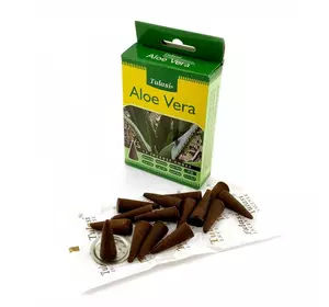 Aloe Vera Incense Cones (Алое Вера)(Tulasi) Конуси