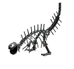 Техно-арт "Динозавр" метал (26х16х8 см)(AD033)
