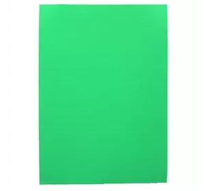 Фоамиран A4 "Темно-зелений", товщ. 1,5 мм, 10 лист./п./етик.