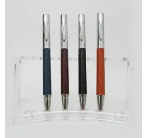 Ручка метал поворот "Baixin" шкіра мікс (5,6,7,8)