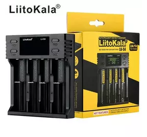 Зарядний пристрій LiitoKala Lii-S4, 4X-18650, 26650, ААА Li-Ion, LiFePO4, NiMH, ОРИгінал